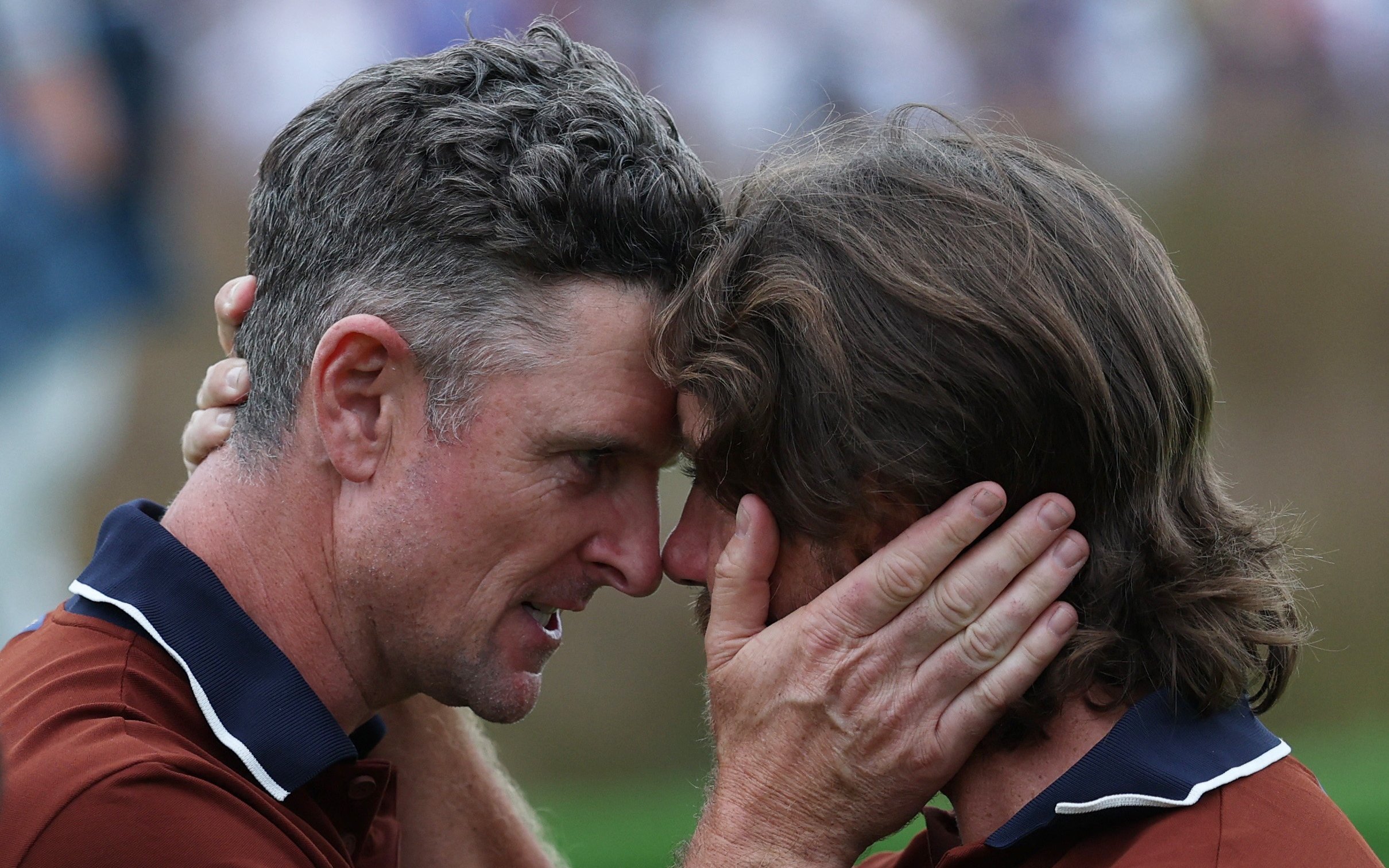 Rose et Fleetwood sur le green