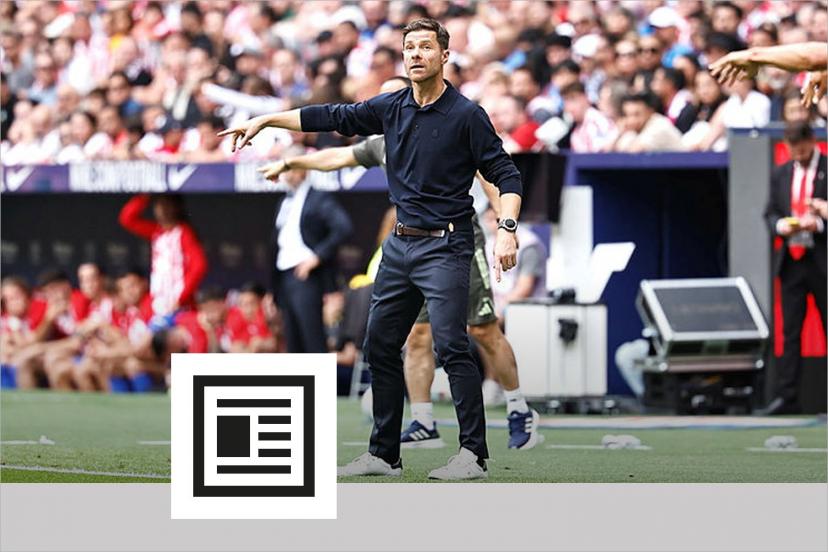 Xabi Alonso lors du derby