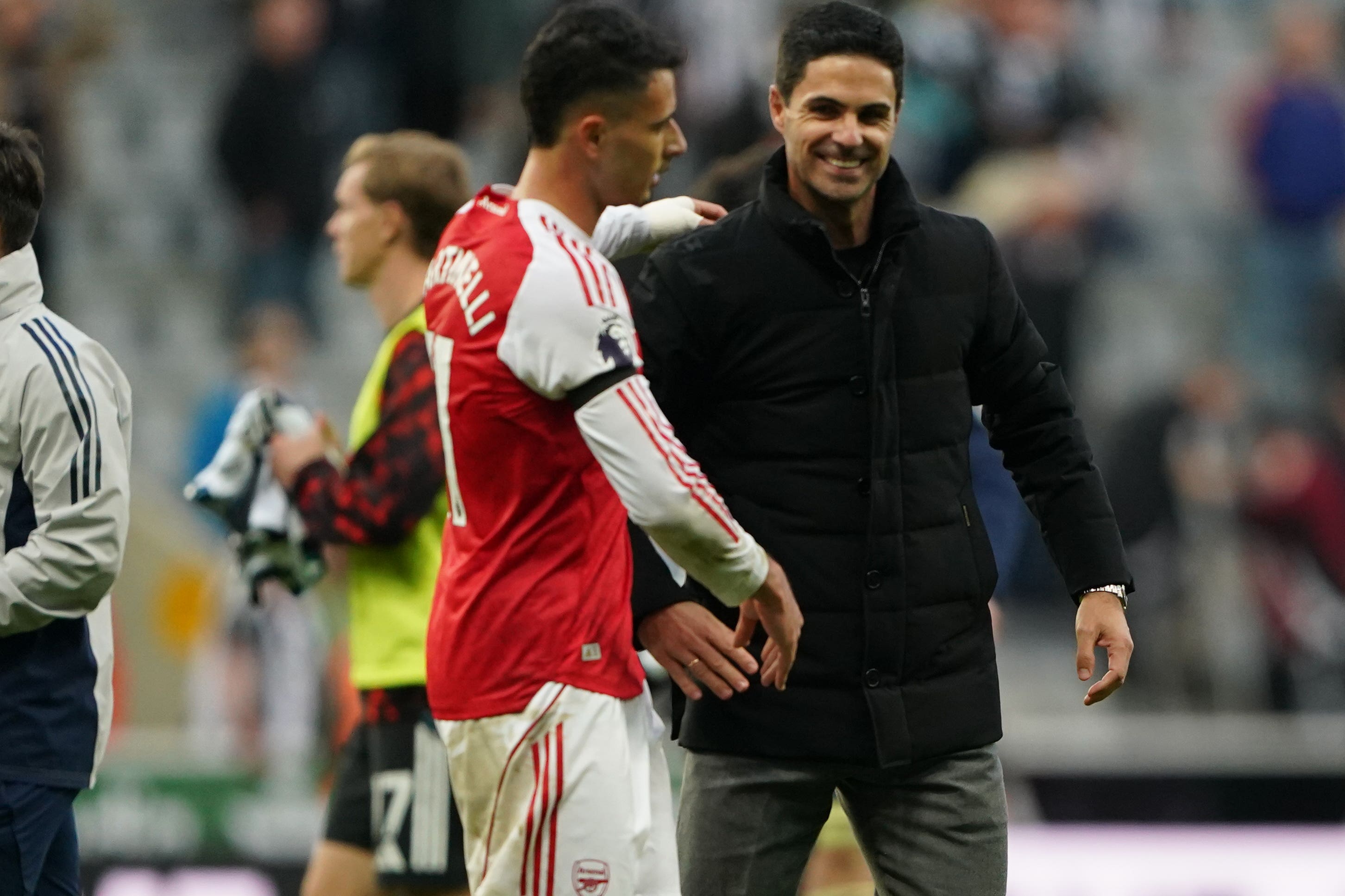 Mikel Arteta voit Arsenal remonter contre Newcastle