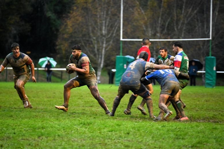 Luc Rébeillé, joueur de l’ES Baronnies