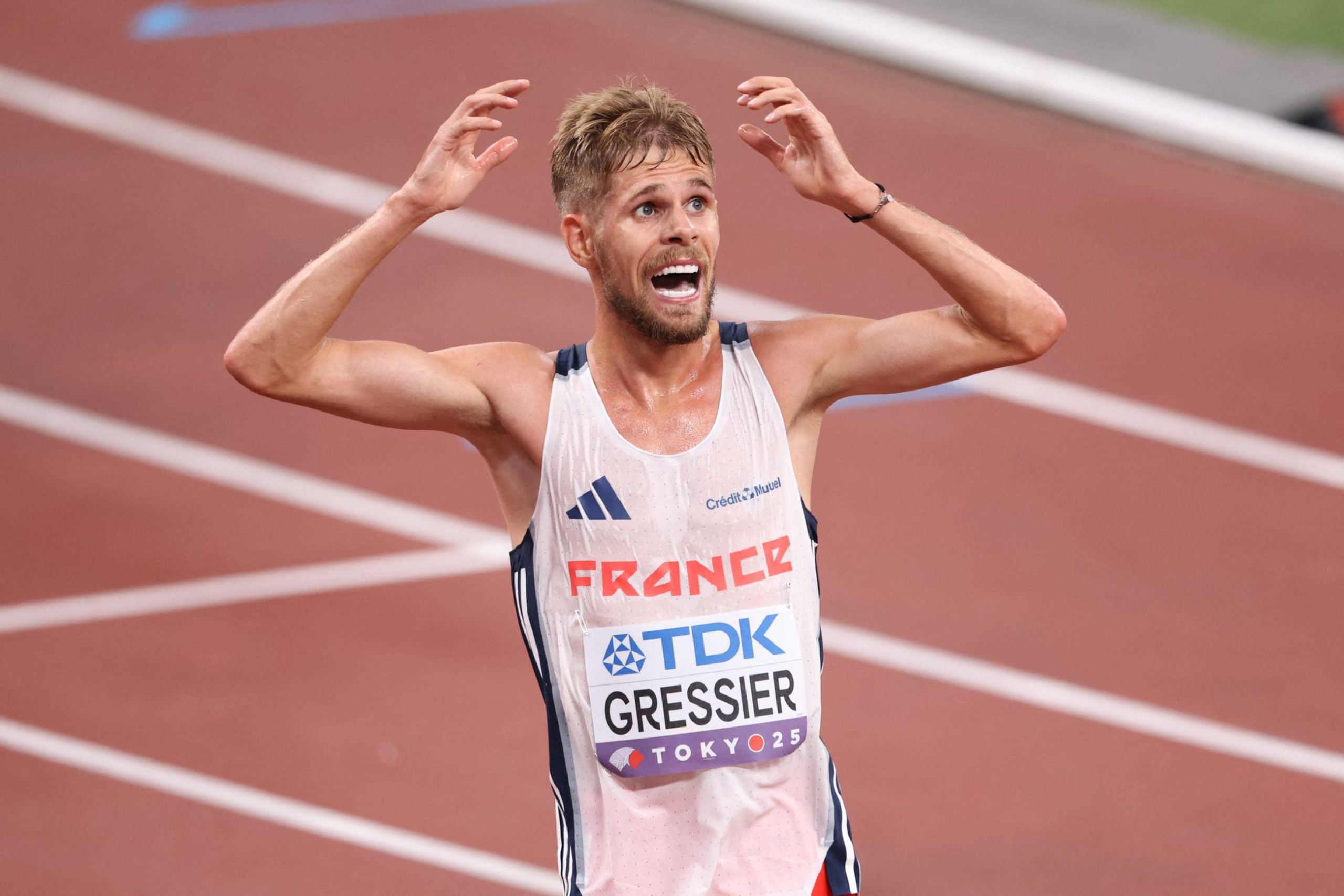 Jimmy Gressier décroche l'or au 10 000 m aux Mondiaux de Tokyo