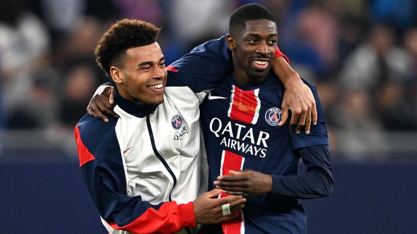 Le PSG annonce les blessures de Dembélé et Doué, absents plusieurs semaines