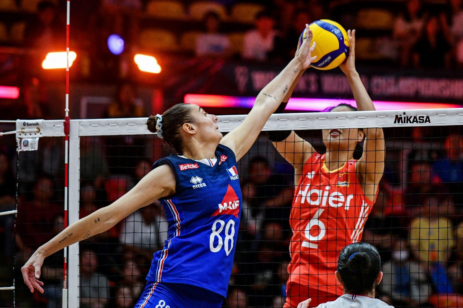 Les volleyeuses françaises se qualifient pour les quarts de la Coupe du Monde en Thaïlande