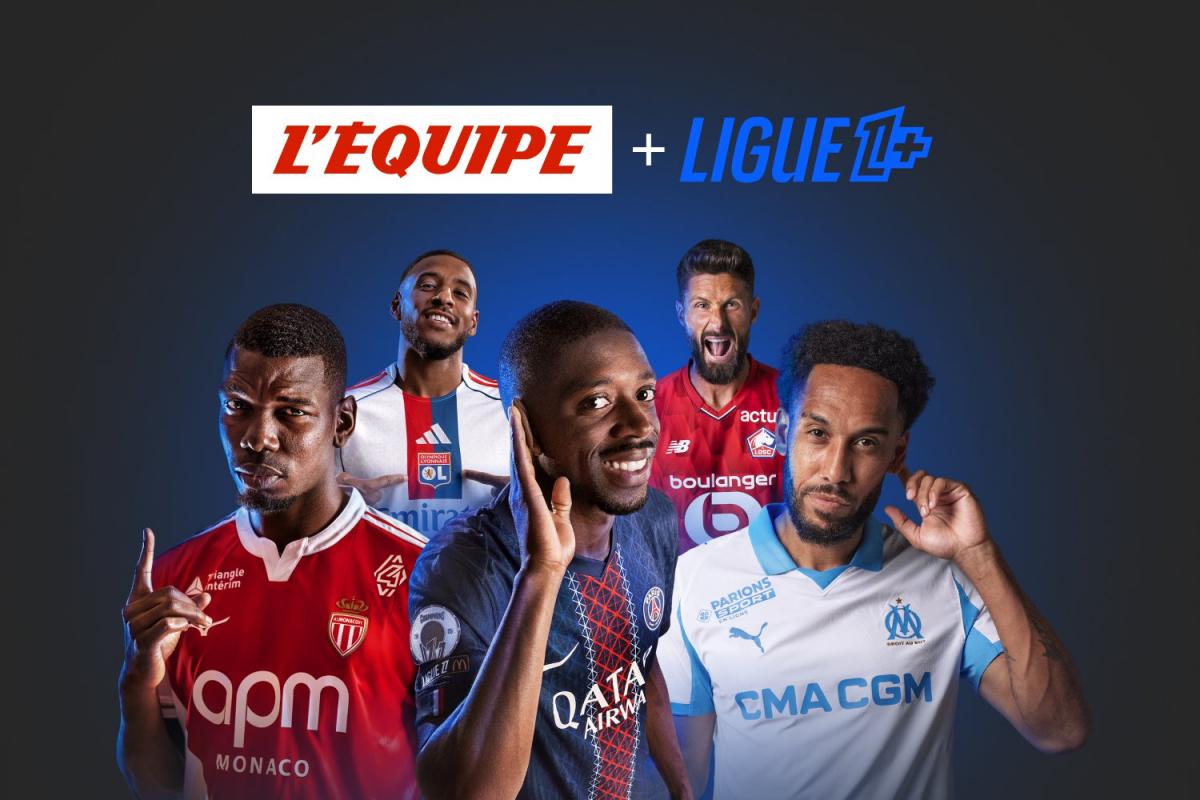 Ligue1+ sur l'Équipe : offre L'Équipe + Ligue1+ à 14,99€ par mois
