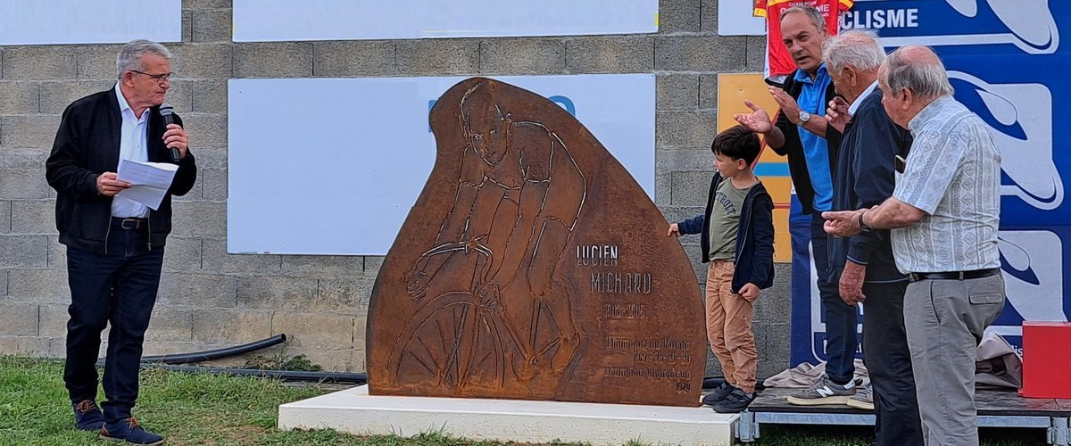 Lucien Michard : hommage au champion cycliste au vélodrome du Betbèze