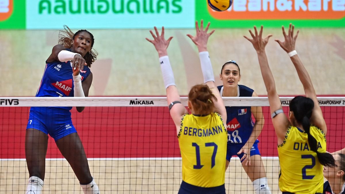 Mondial de volley : la France s'incline en quarts face au Brésil