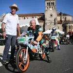 Montée historique de motos anciennes à Châtel-Montagne : passion et nostalgie