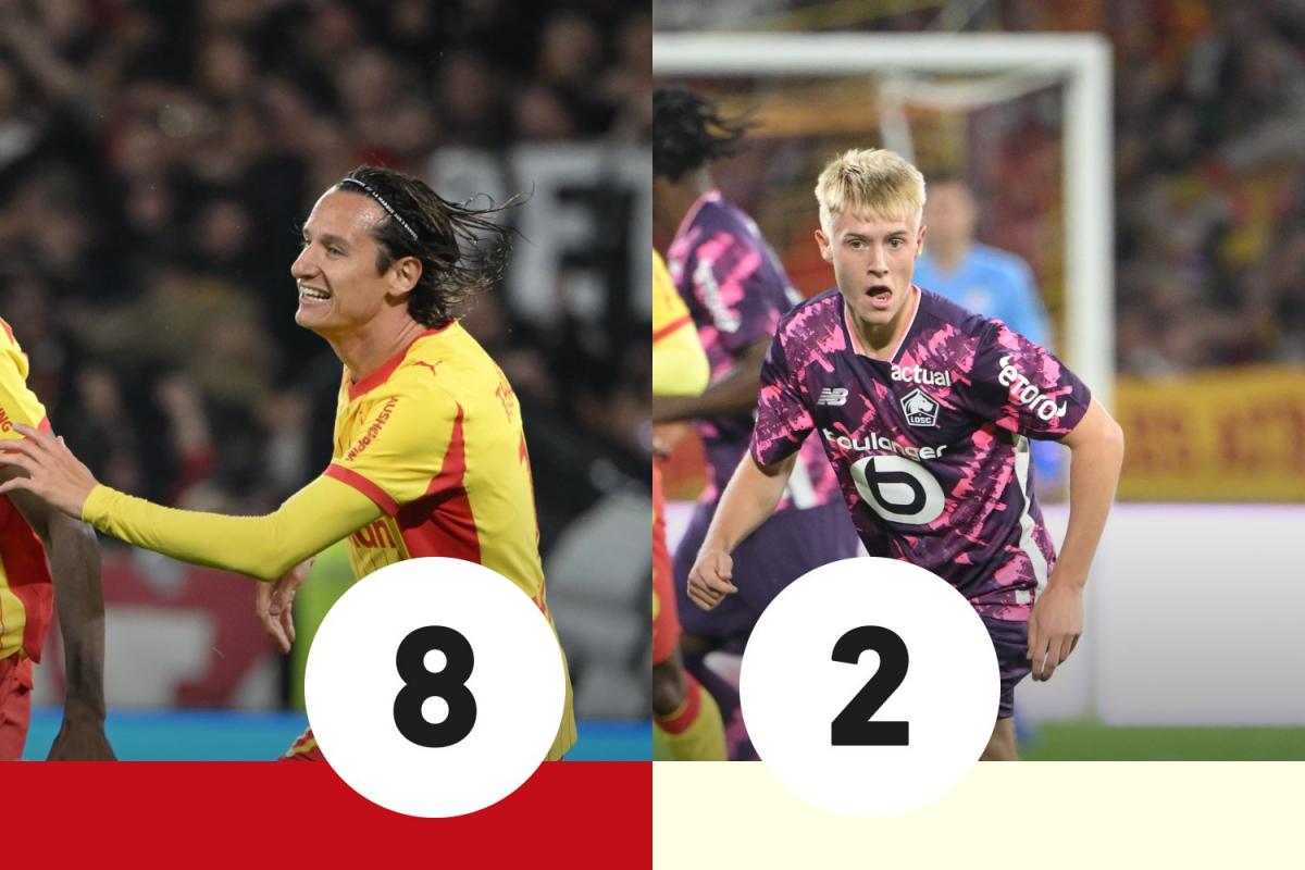 Notes Lens-Lille : Thauvin en leader, Haraldsson en difficulté