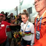 Pauline Ferrand-Prévôt Mondial Ponferrada 2014, premier titre sur route