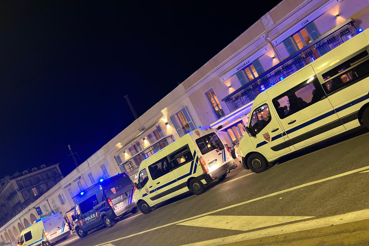 Rixe entre hooligans et CRS dans le Vieux-Nice avant Nice-Roma