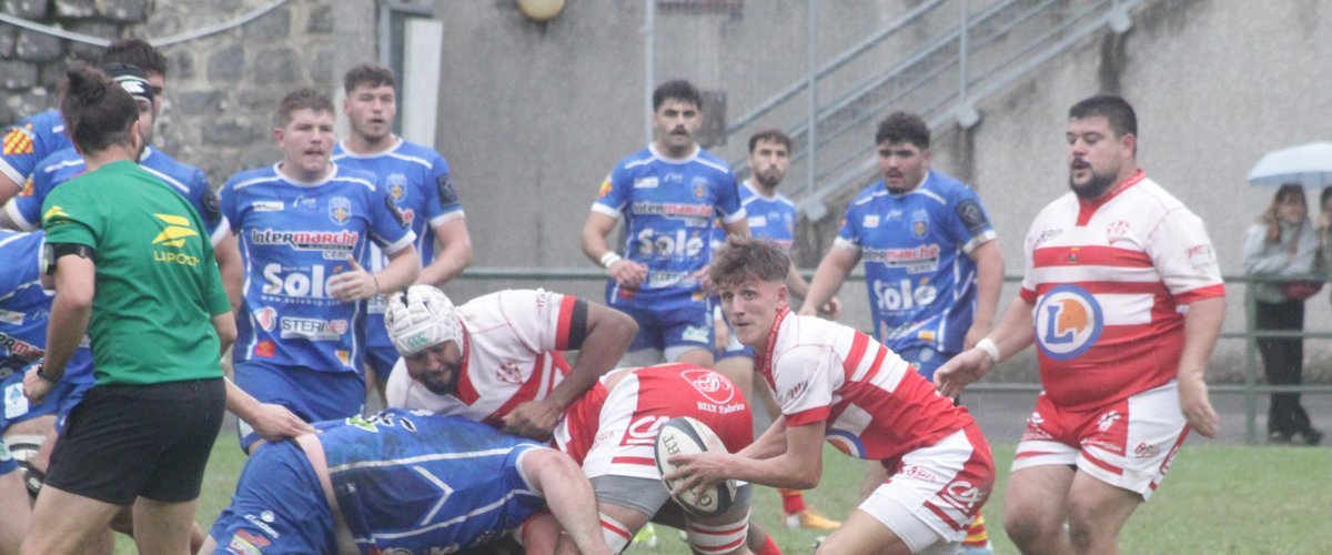 Défaite écrasante de Castelsarrasin face à Céret en Fédérale 1