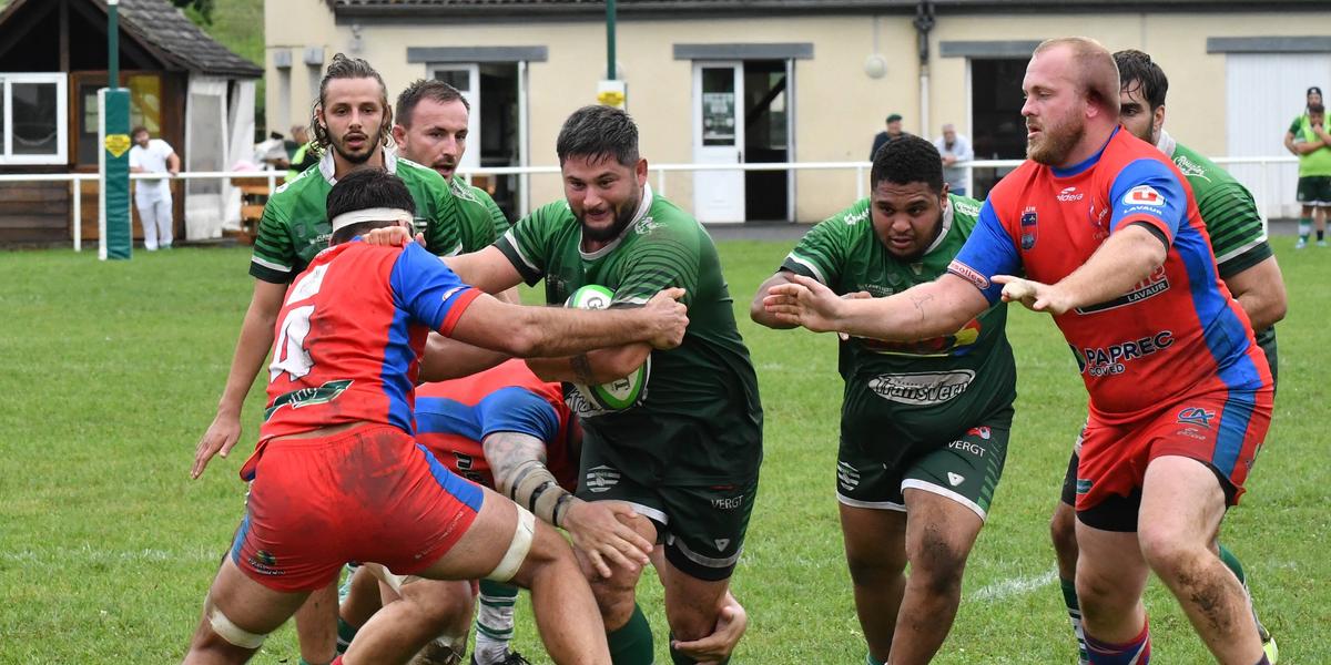 Rugby Fédérale 2 : Défaite de Vergt face au Canton d’Alban