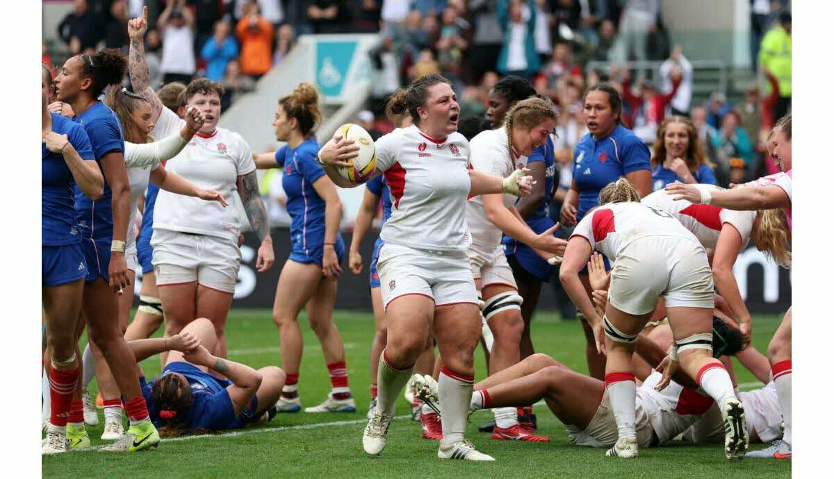 Rugby féminin : France éliminée en demi-finale face à l'Angleterre
