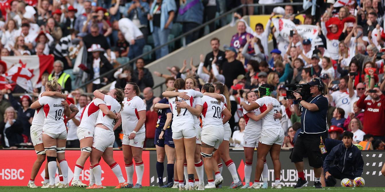 Angleterre remporte la Coupe du monde féminine de rugby à Twickenham
