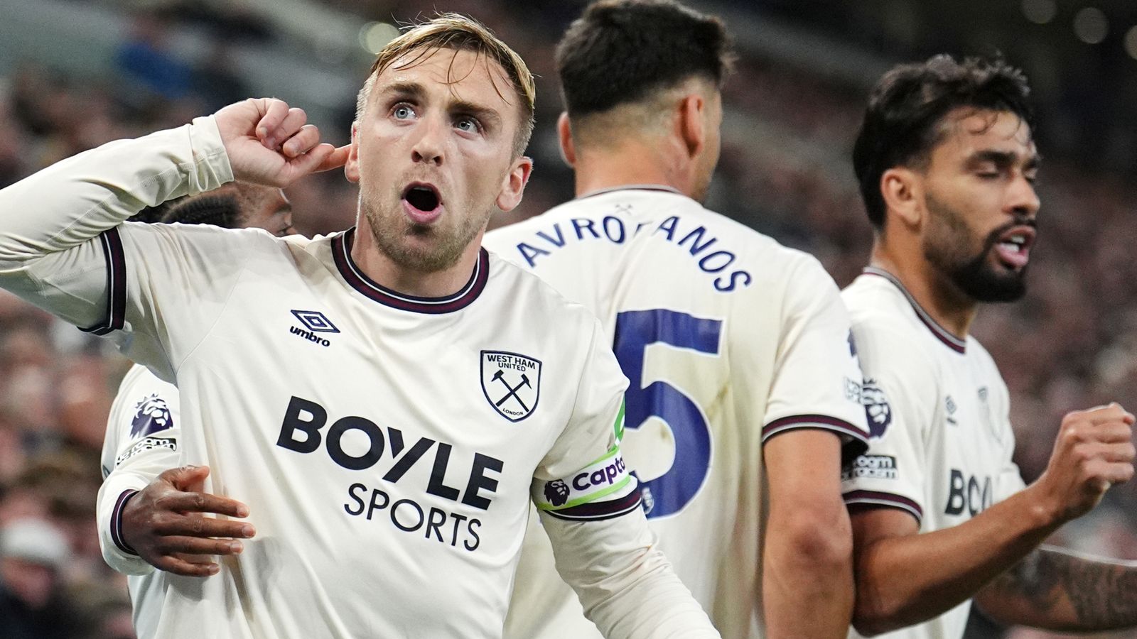 Match nul entre Everton et West Ham : Bowen égalise pour Nuno