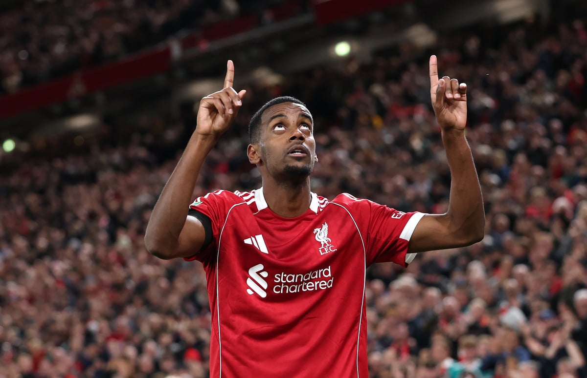 Alexander Isak marque son premier but pour Liverpool en Coupe de la Ligue