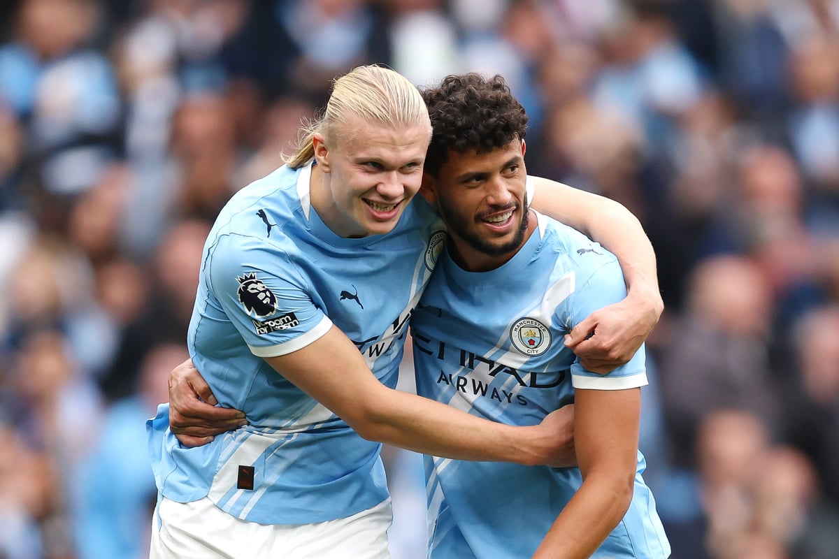 Manchester City écrase Burnley 5-1 avec Haaland en tête