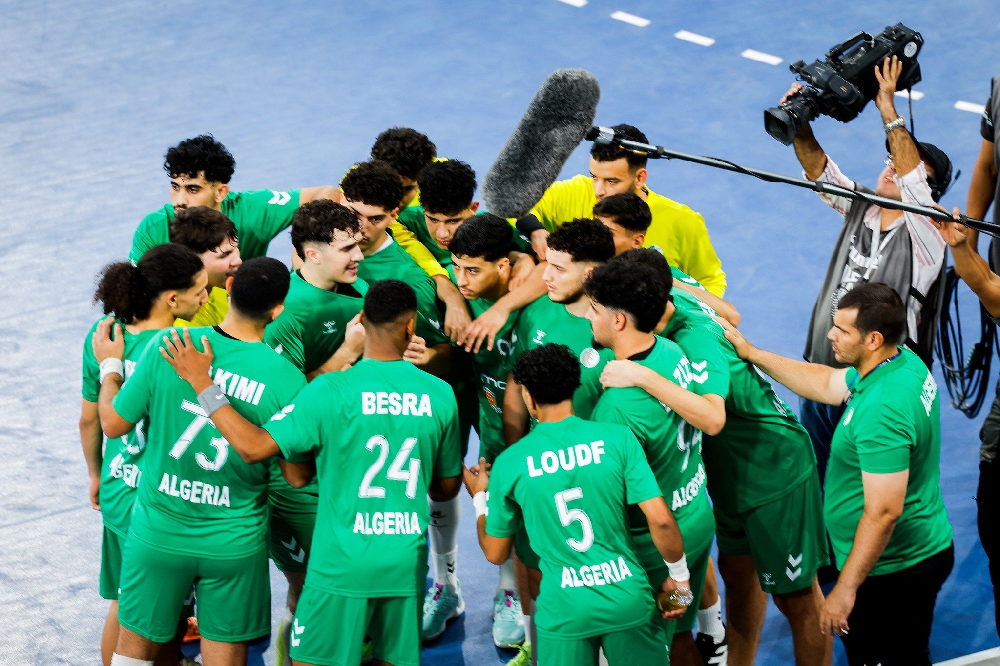Stage de la sélection U21 de handball en Algérie avant les Jeux islamique