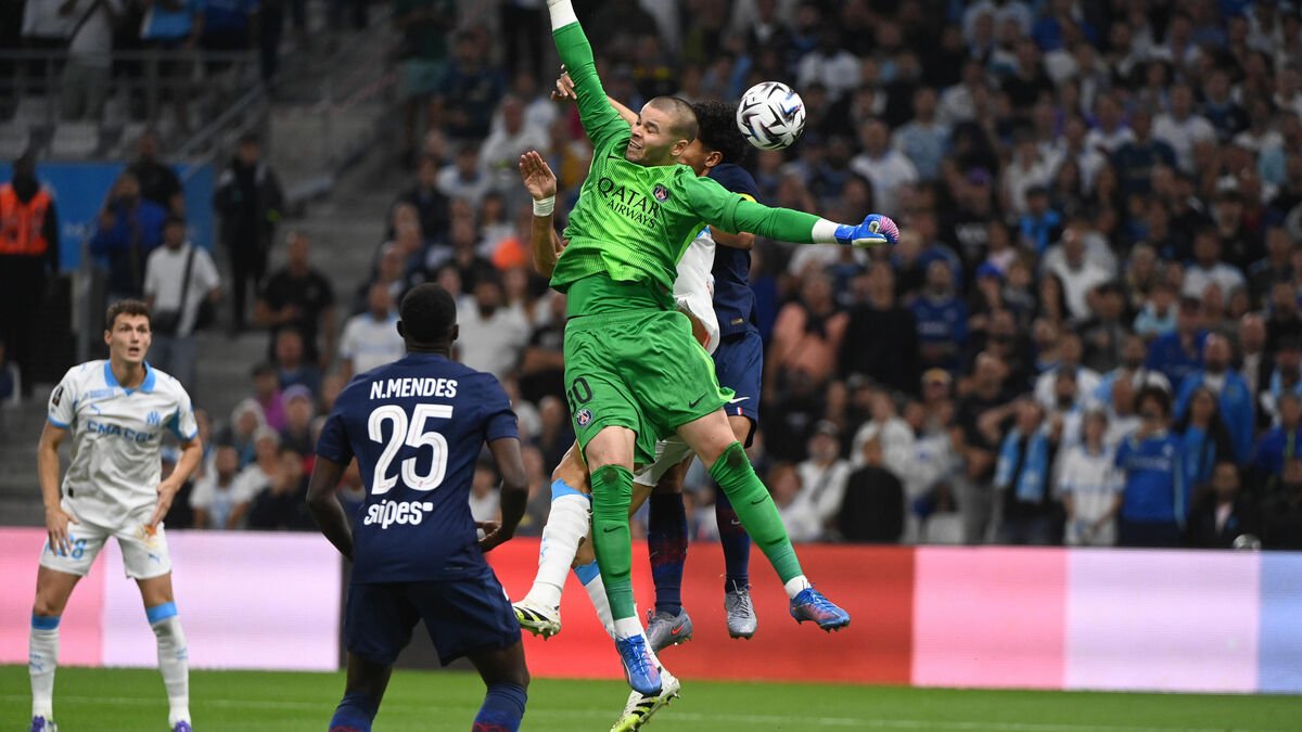 OM-PSG : Lucas Chevalier commet une erreur décisive lors du clasico