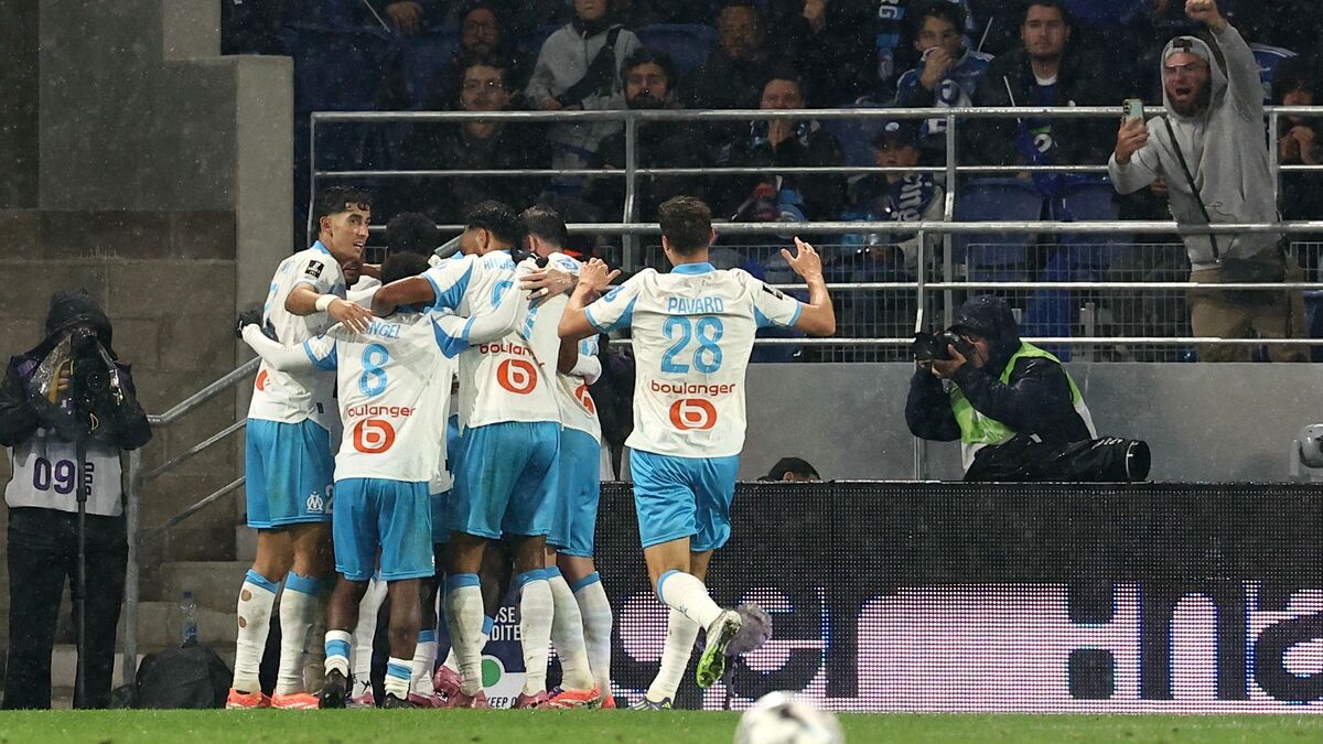 OM renverse Strasbourg et prend la tête de la Ligue 1
