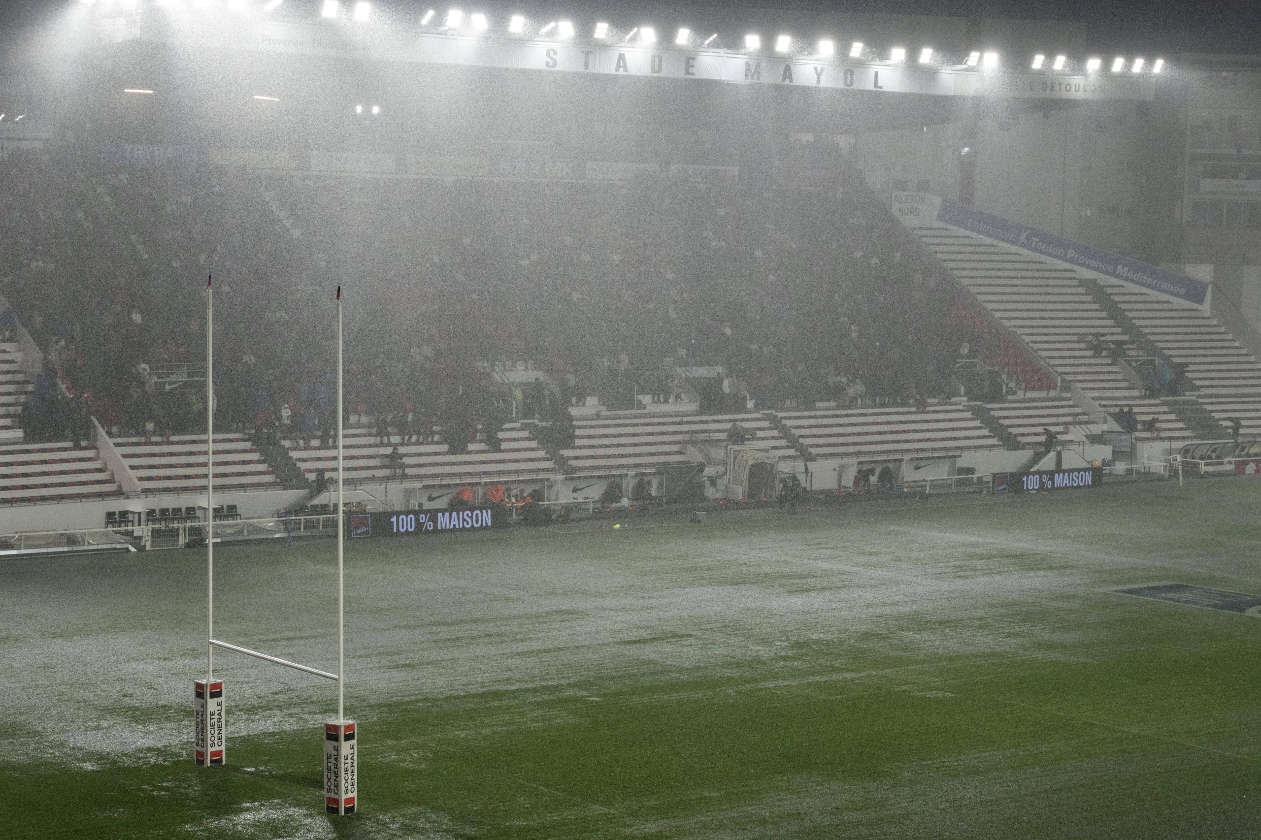 Toulon-La Rochelle reporté à la dernière minute en vigilance orange