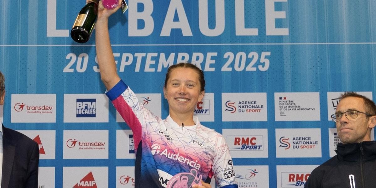 Triathlon : Victoires de Manon Pommé et Louis Vitiello aux championnats de France