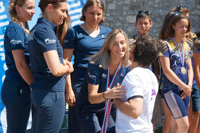 Une parachutiste de Haute-Vienne sur le podium du championnat de France