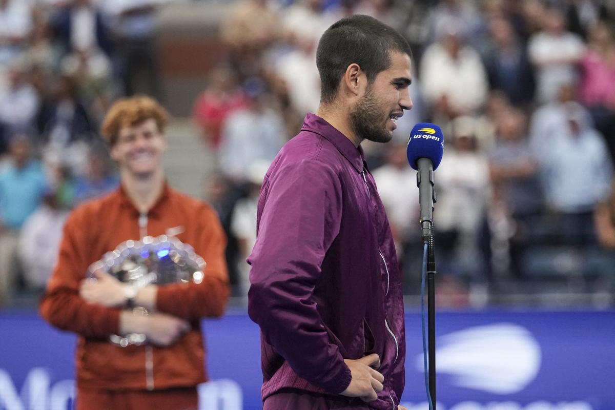 US Open : Alcaraz s'impose avec émotion face à Sinner