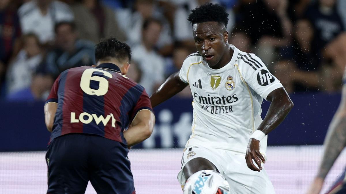 Vinicius Junior et Mbappé au Real Madrid: perf impressionnante contre Levante