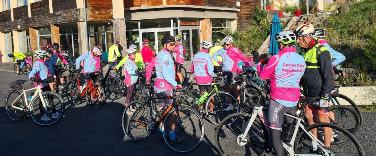 Les Cyclos Mazamétains vivent un été d'aventure et de partage
