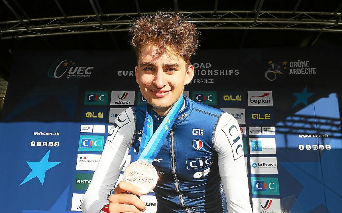 Paul Seixas décroche une médaille de bronze historique en cyclisme européen