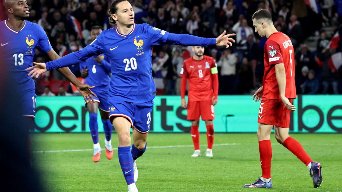 Les Bleus se rapprochent du Mondial après leur victoire contre l'Azerbaïdjan