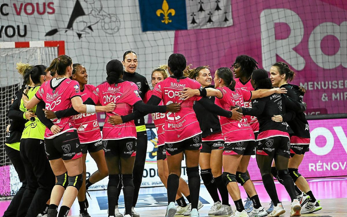 Brest Bretagne Handball domine Nice en championnat féminin