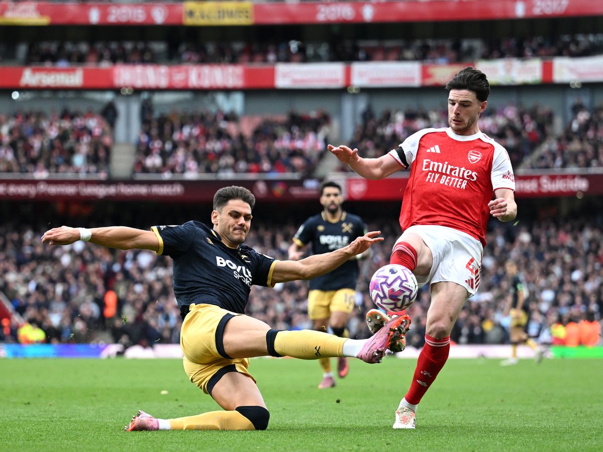 Declan Rice blessé : réaction et impact pour Arsenal et l'équipe d'Angleterre