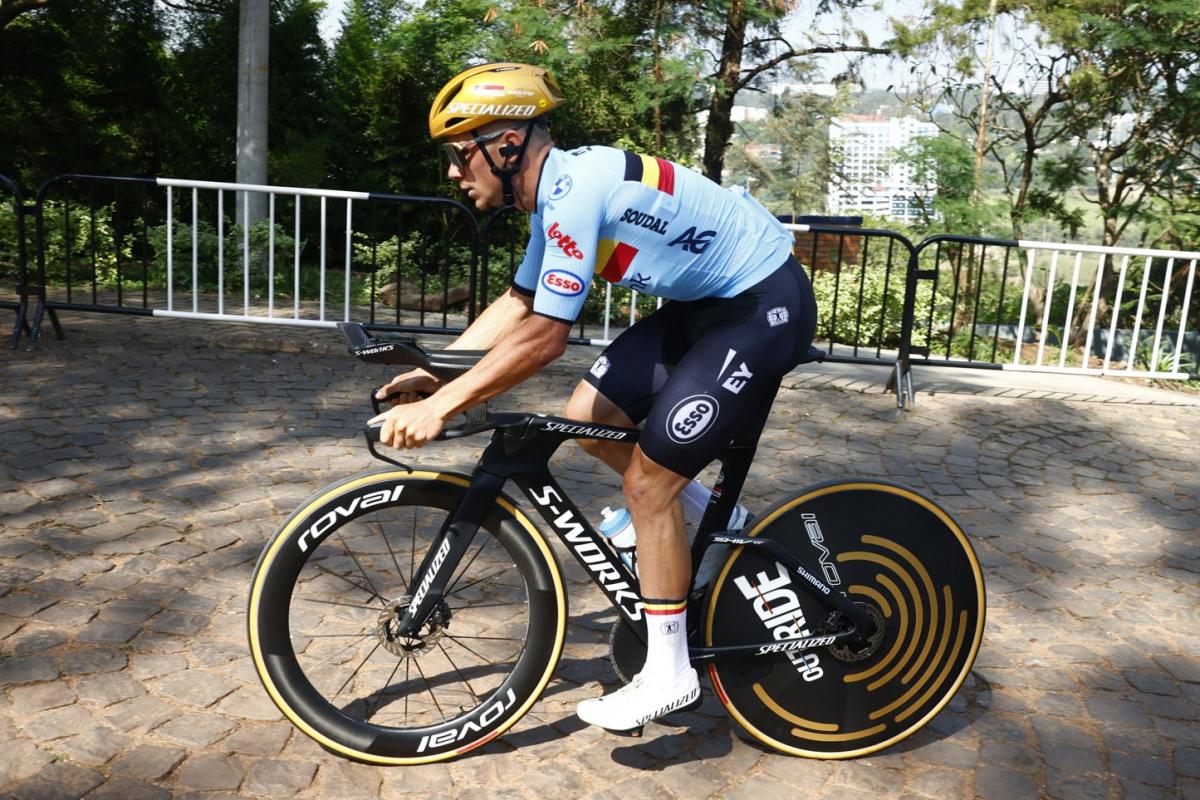 Evenepoel vise les trois titres du chrono à l'Europe en 2025