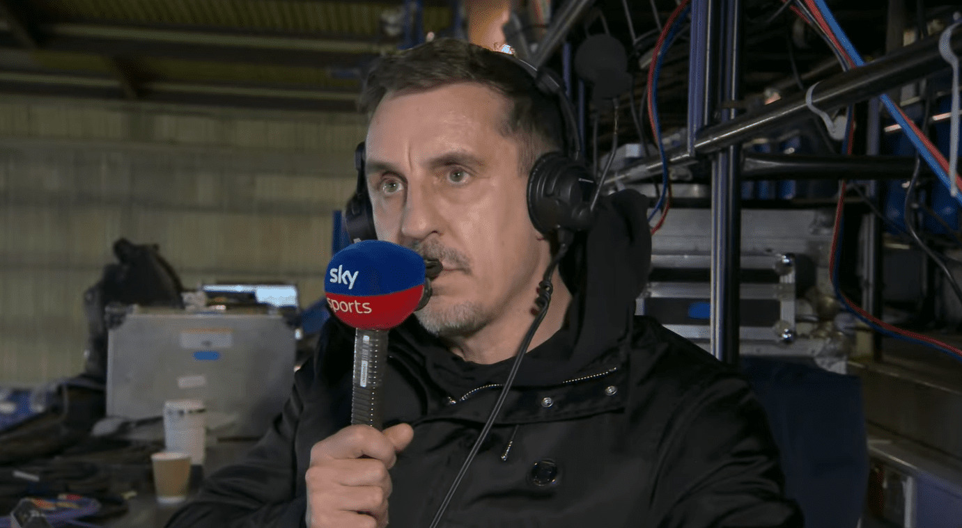 Gary Neville critique sévèrement Milos Kerkez après défaite de Liverpool