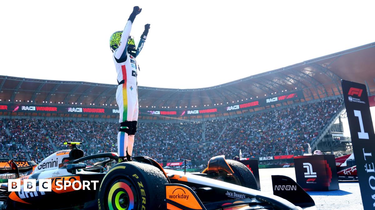 Lando Norris remporte une victoire dominante au Grand Prix de Mexico