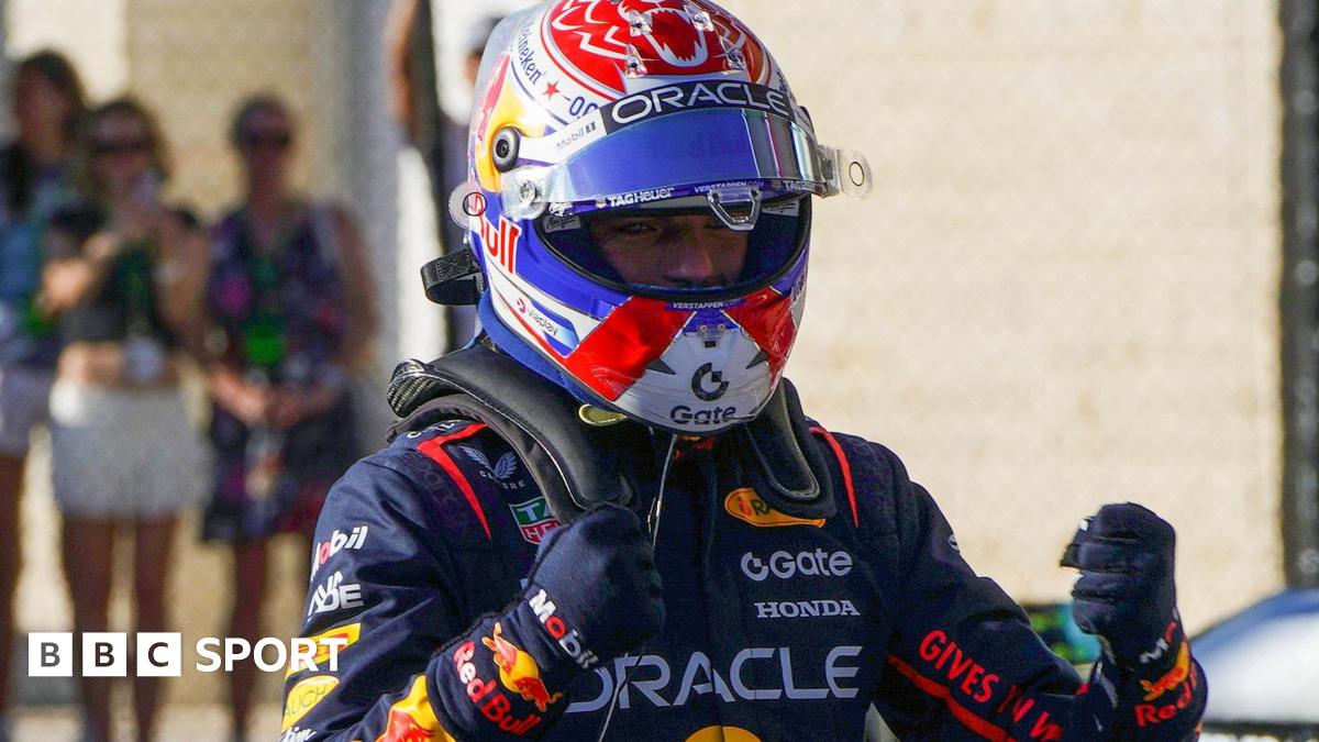 Grand Prix des États-Unis : Verstappen en pole à Austin