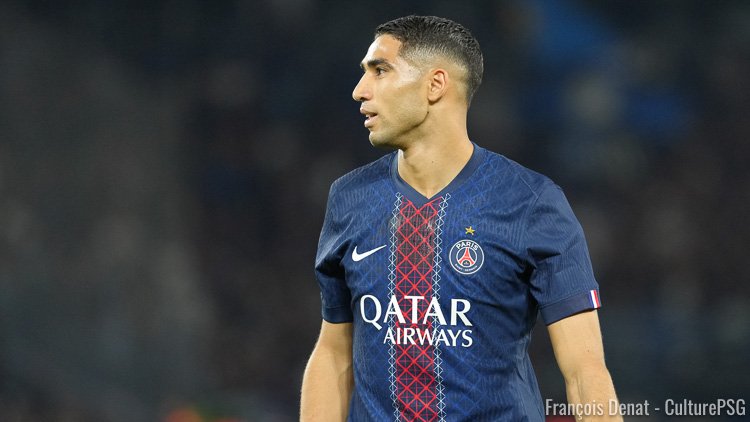Hakimi au repos PSG : quatre jours sans entraînement
