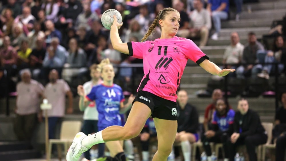 Handball féminin : victoire de Plan-de-Cuques à Chambray pour Jemima