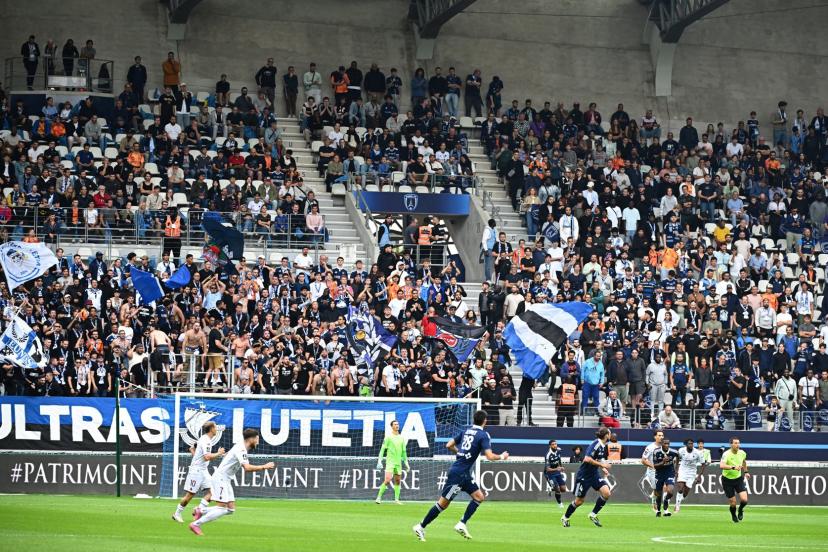 Le stade Jean-Bouin lors d'un match