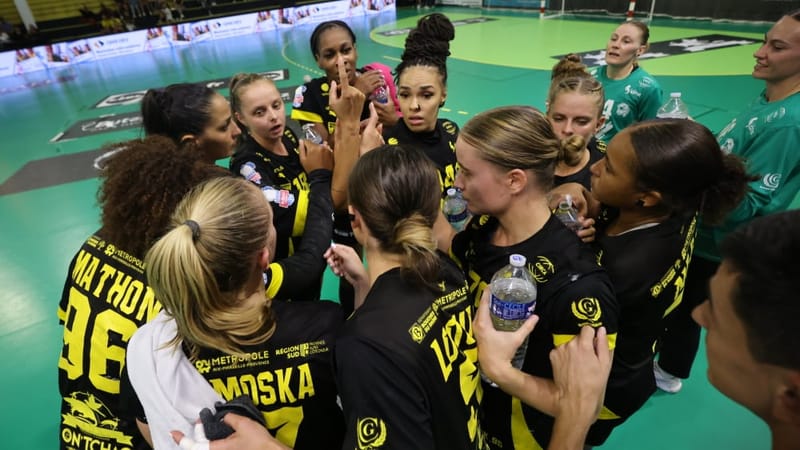 Joueuses HBPC contre Nice