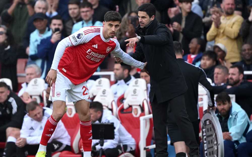 Kai Havertz Arsenal sur le banc