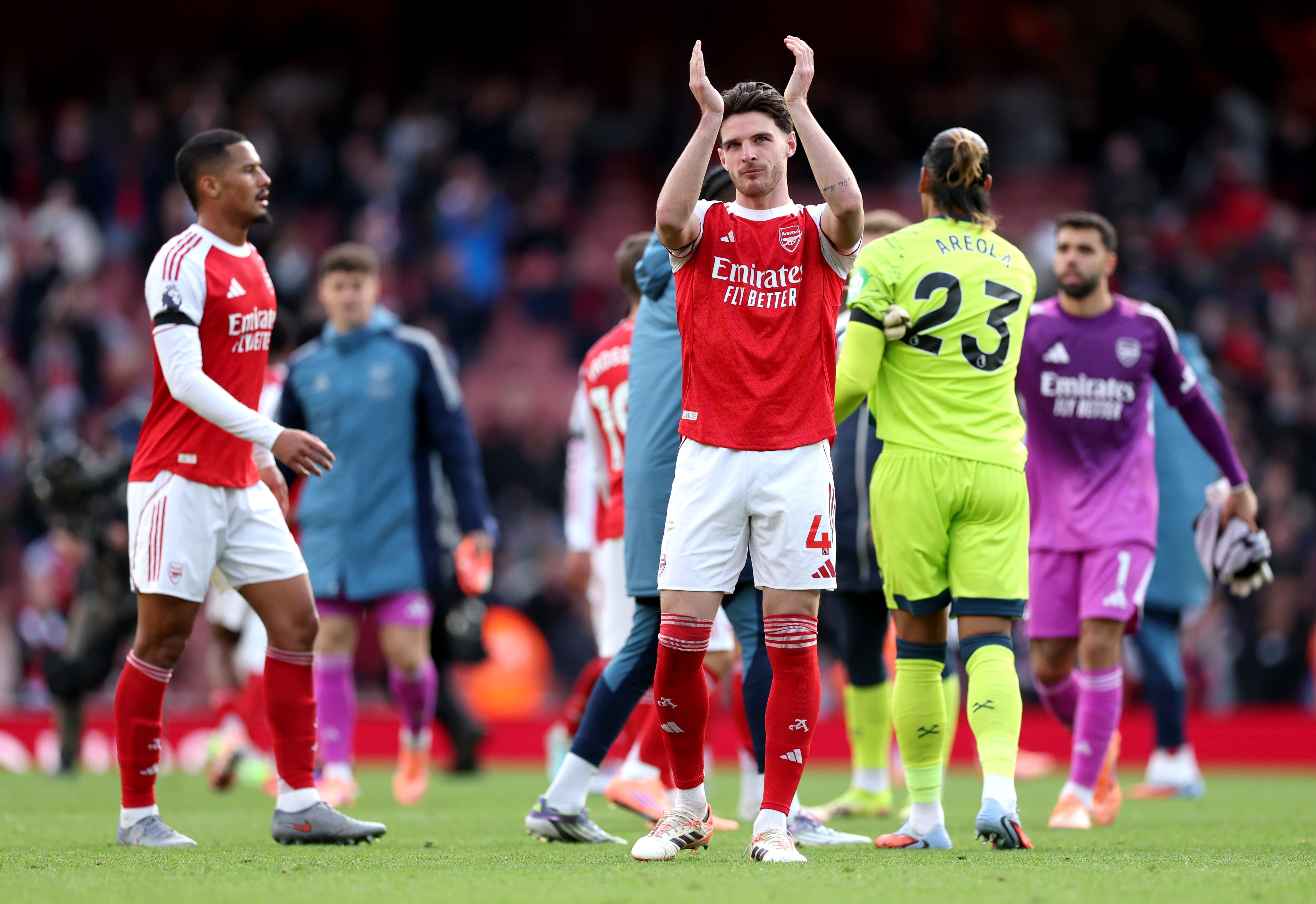 Rice a joué un rôle clé dans la victoire d’Arsenal face à son ancien club