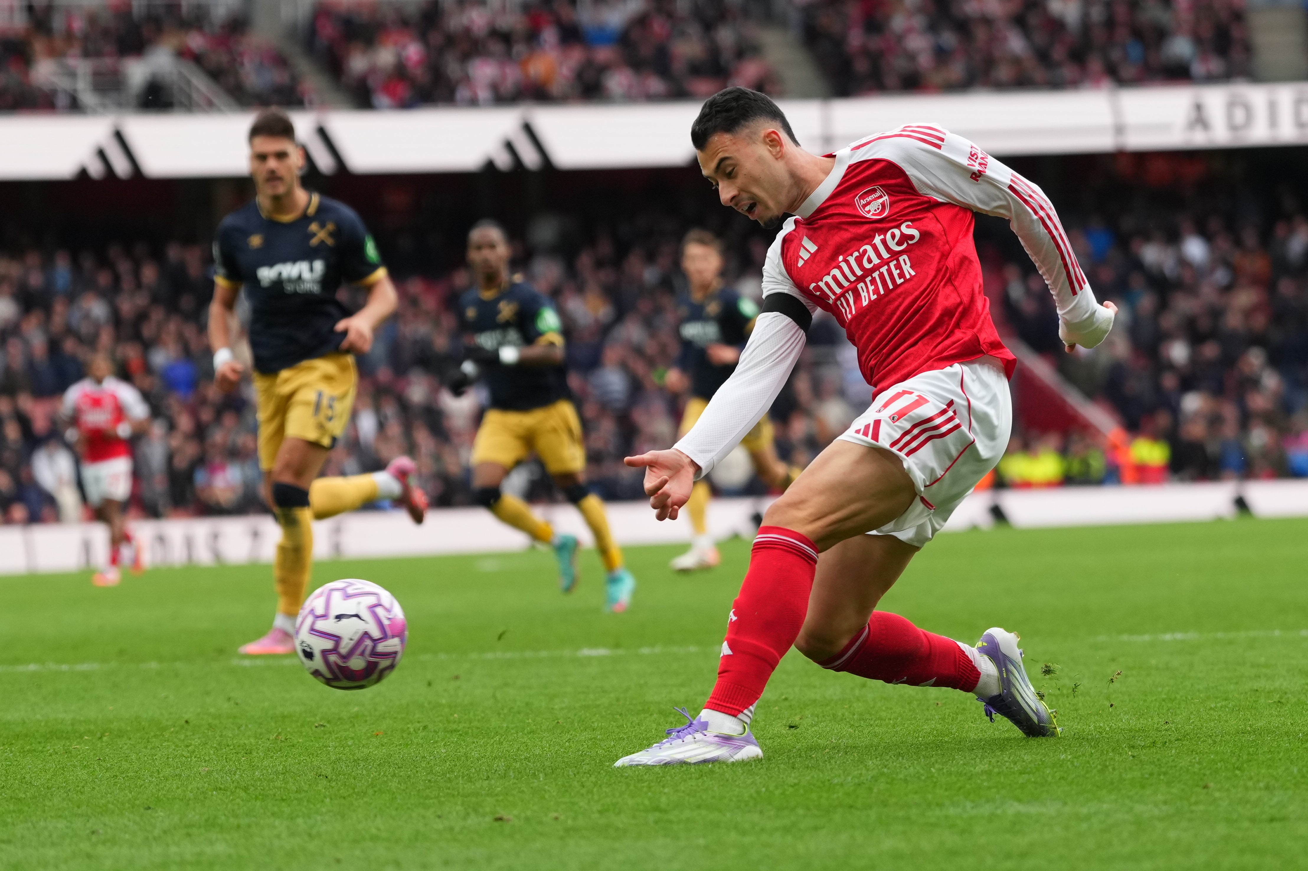 Gabriel Martinelli est entré en jeu et a apporté son impact