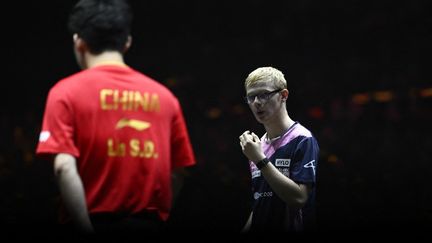 Félix Lebrun en demi-finale du Grand Smash de Pékin