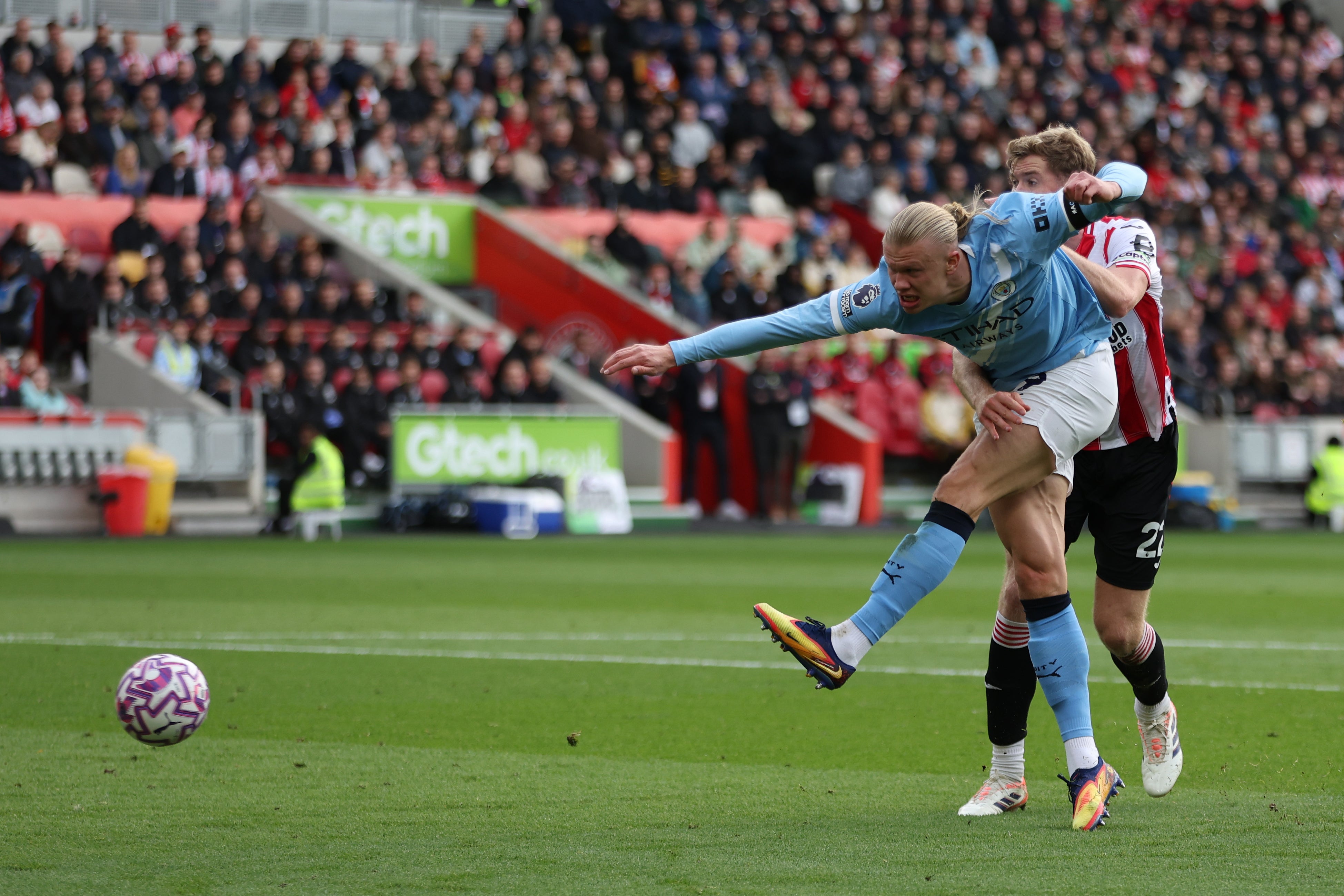 Brentford - Manchester City au Gtech Stadium