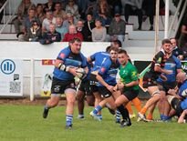 L Astaracais Arnaud Bosque a planté trois essais dimanche après-midi.