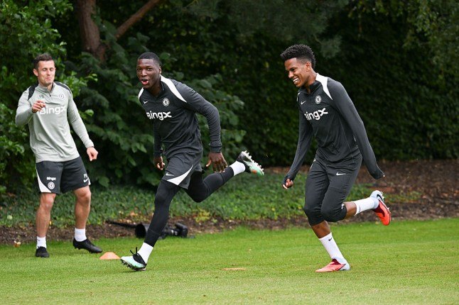 Séance d'entraînement de Chelsea