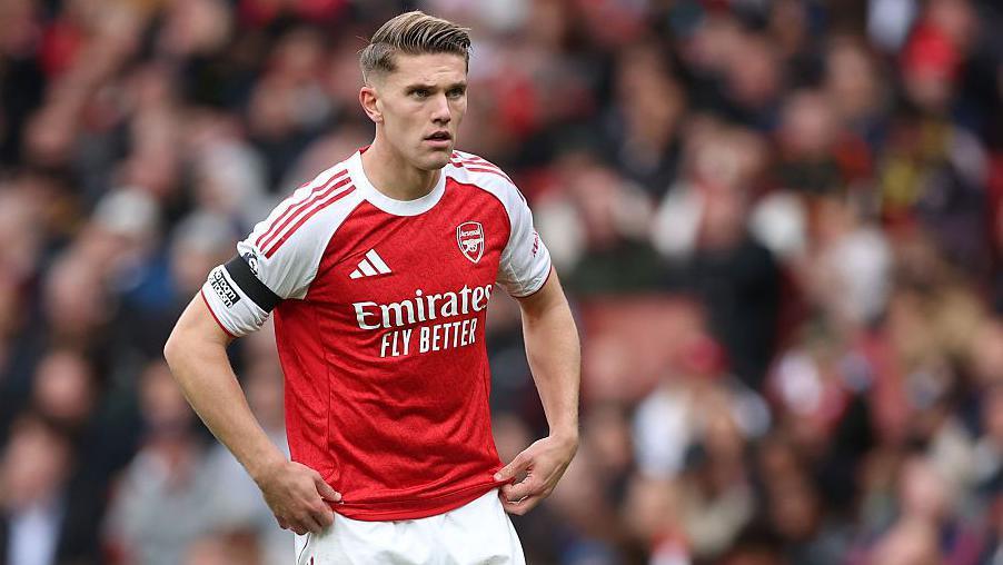 Viktor Gyokeres en action avec Arsenal